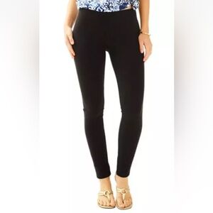 Lilly Pulitzer MIA LEGGING Leggings Black Stretch Pants XS